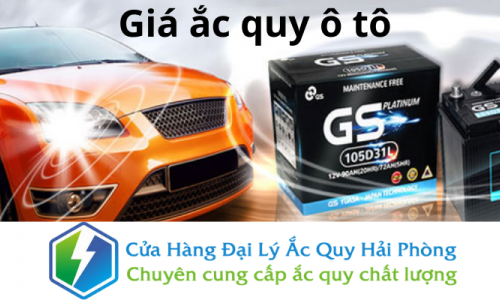 Giá ắc quy ô tô tại Hải Phòng 