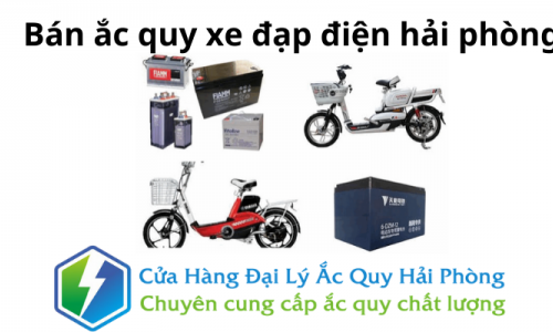 Bán ắc quy xe đạp điện hải phòng