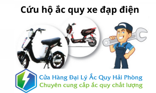 Cứu hộ ắc quy xe đạp điện tại Hải Phòng