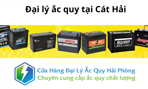 Đại lý ắc quy tại Cát Hải - Hải Phòng