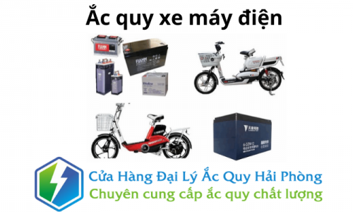 Ắc quy xe máy điện tại Hải Phòng