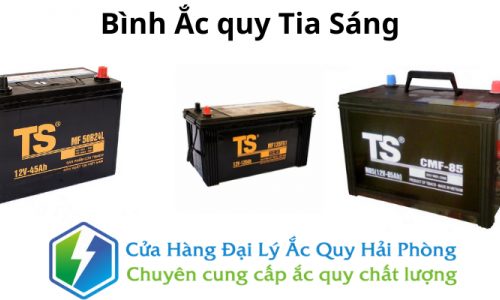 Bình ắc quy Tia Sáng tại Hải Phòng