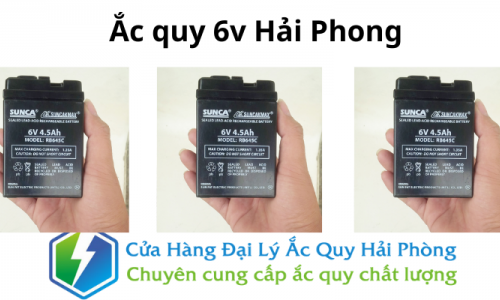 Ắc quy 6v Hải Phòng