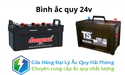 Bình ắc quy 24V tại Hải Phòng