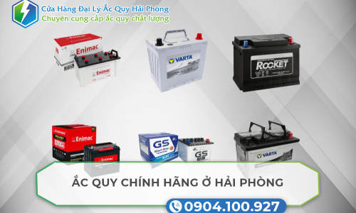 Ắc quy chính hãng ở Hải Phòng