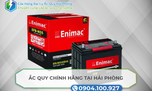 Ắc quy chính hãng tại Hải Phòng