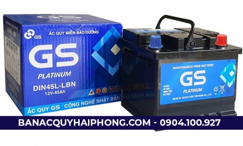 Bán ắc quy GS  khô Lê Chân Hải Phòng