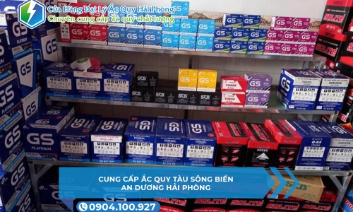 Cung cấp ắc quy tàu sông biển An Dương Hải phòng