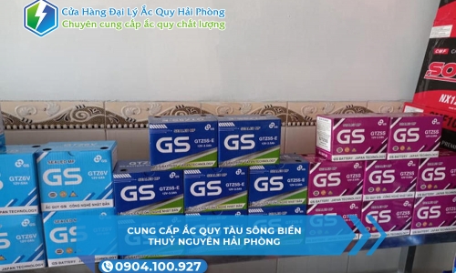 Cung cấp ắc quy tàu sông biển Thuỷ Nguyên Hải phòng