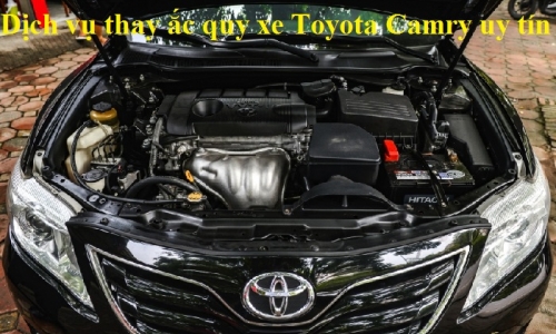 Thay ắc quy Camry tại Hải Phòng 