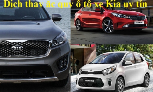 Thay ắc quy xe kia cerato 2.0 kia hải phòng