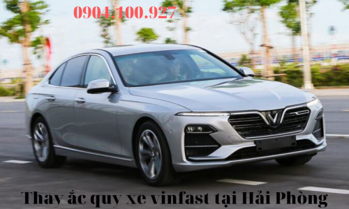 Bán ắc quy VinFast Lux A2.0 tại hải phòng