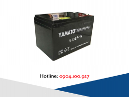 Ắc quy xe đạp điện Yamato 12V 14AH ( 6 DZF 14 )